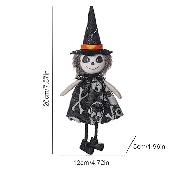 Amazon.co.jp: ハロウィンぬいぐるみデコレーション,魔女の